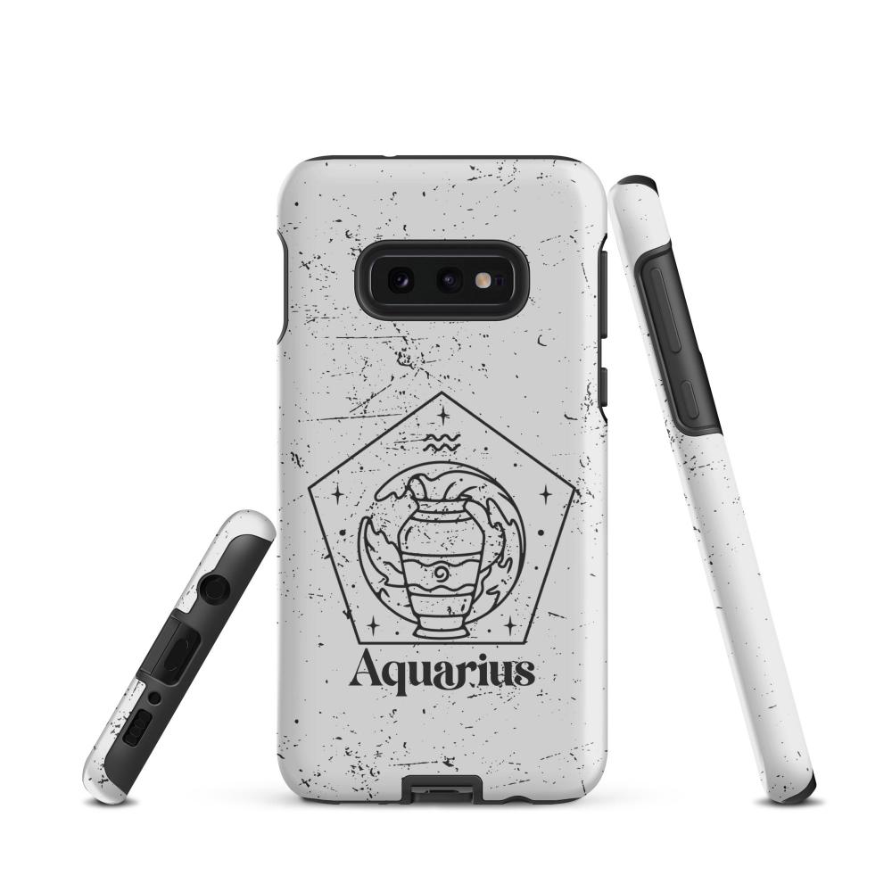 Aquarius Zodiac S10e Tough Case - Matte Finish - https://ascensionemporium.net